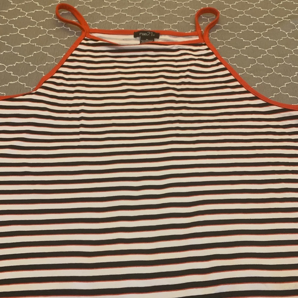 Striped Crop Top